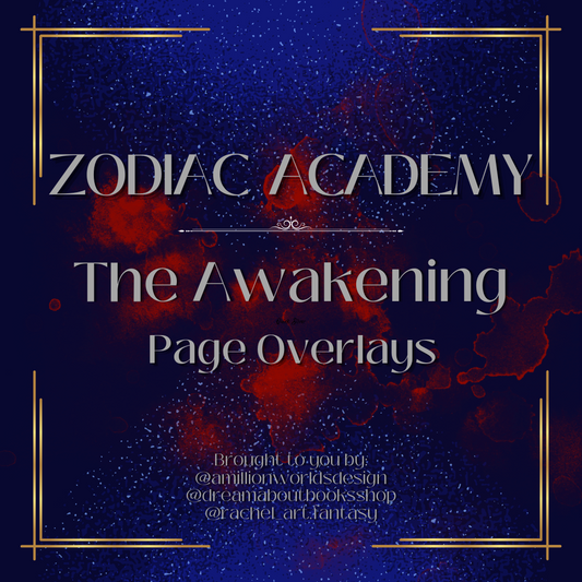 Zodiac Academy: The Awakening Page Overlays