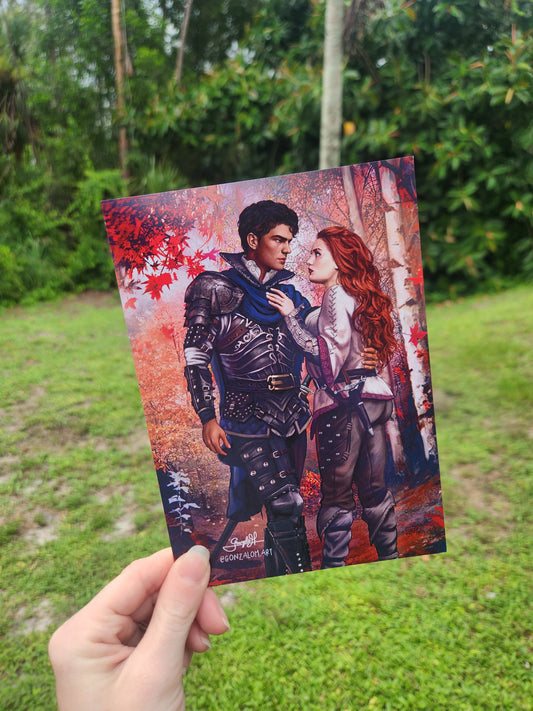 Kingdom of Flesh and Fire Art Print: From Blood and Ash