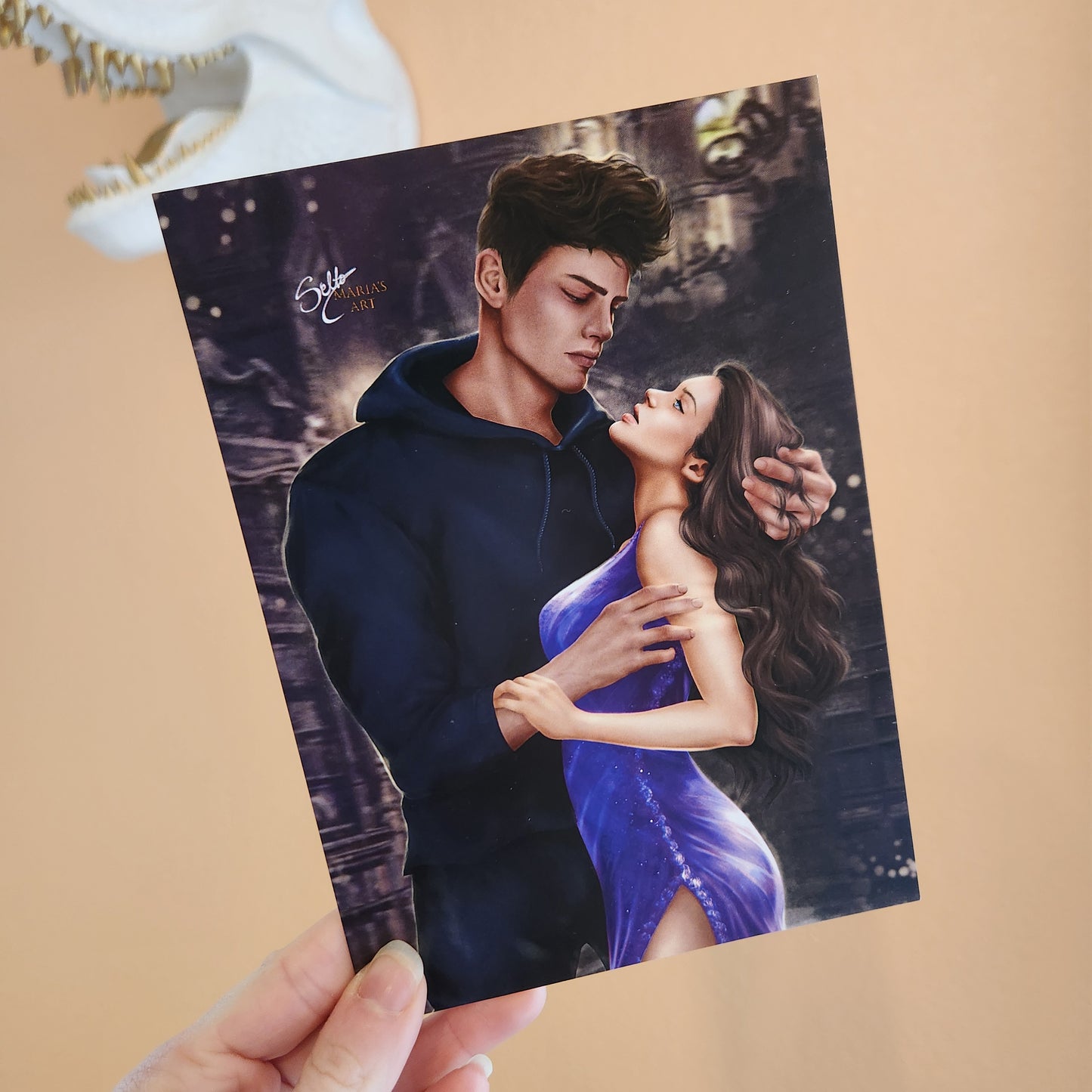 Little Purple Art Print