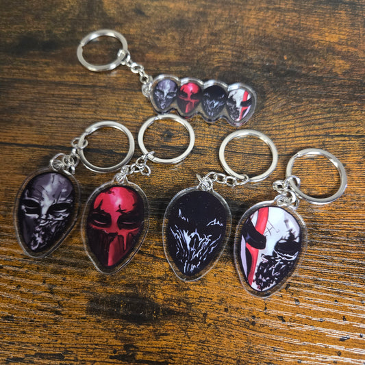 Devil's Night Keychain: The Four Horsemen