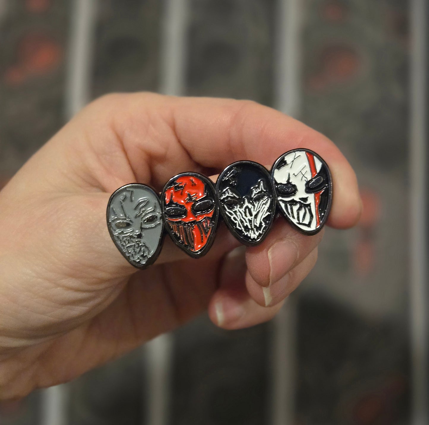 Devil's Night Enamel Pin