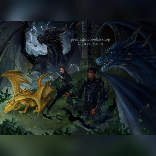 Dragon Power: Art Print and Page Overlay