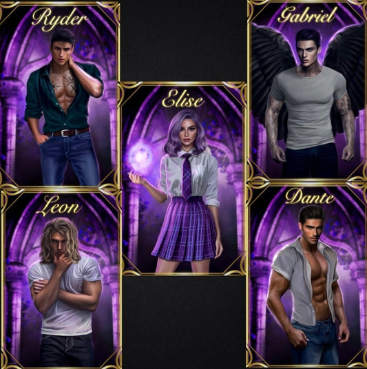 Ruthless Boys of the Zodiac Character Cards