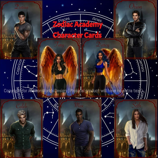 Zodiac Academy Character Cards