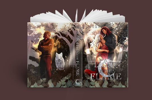 A Light In The Flame Dust Jacket