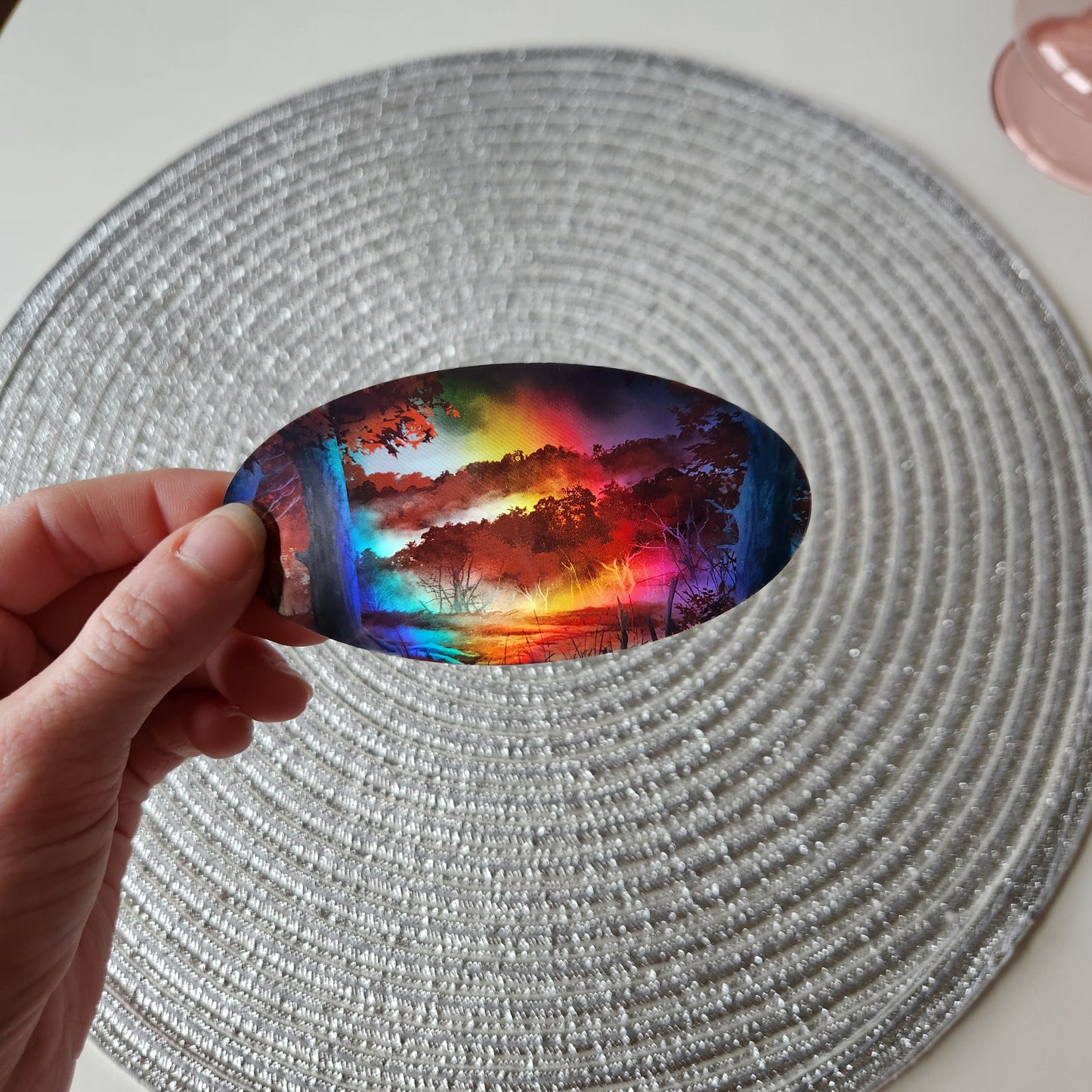 Holographic Landscape Stickers