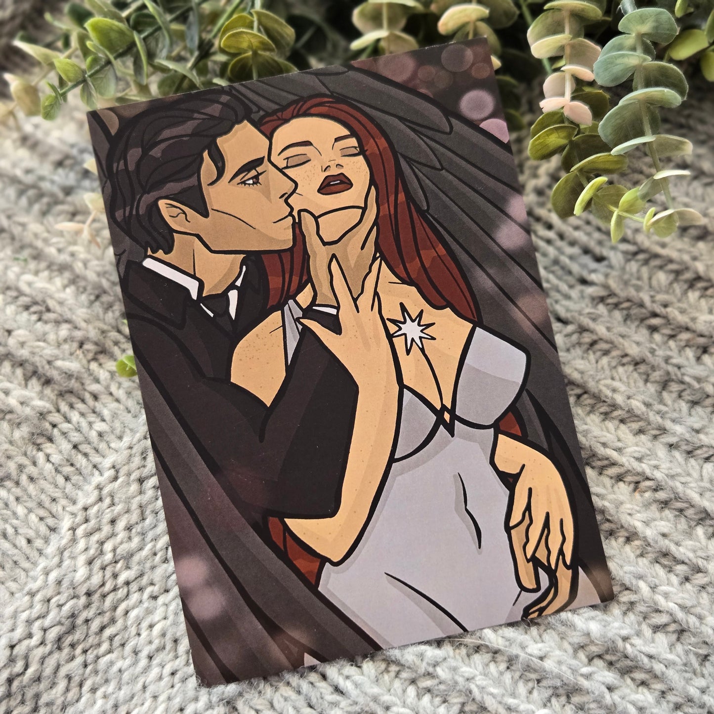 Bryce and Hunt: Crescent City Art Print