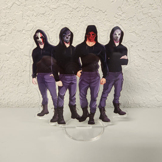 Devil's Night Group Standee: The Four Horsemen