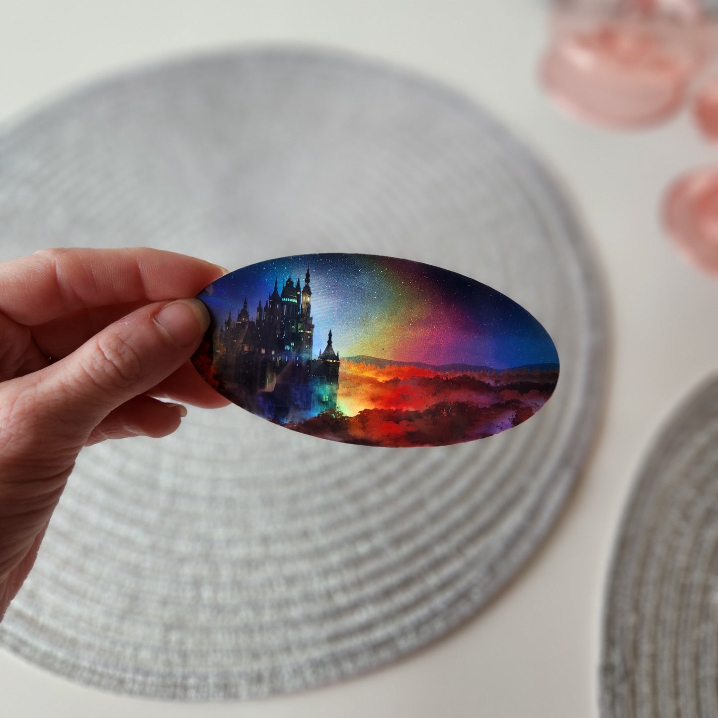 Holographic Landscape Stickers