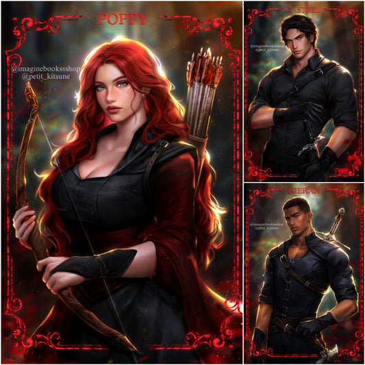 From Blood and Ash Character Cards