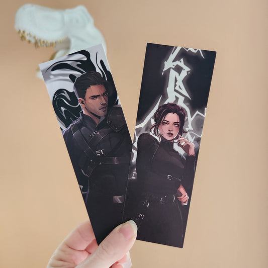 Violet and Xaden Bookmarks