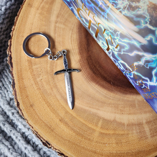 Truthteller Keychain Metal/Acrylic