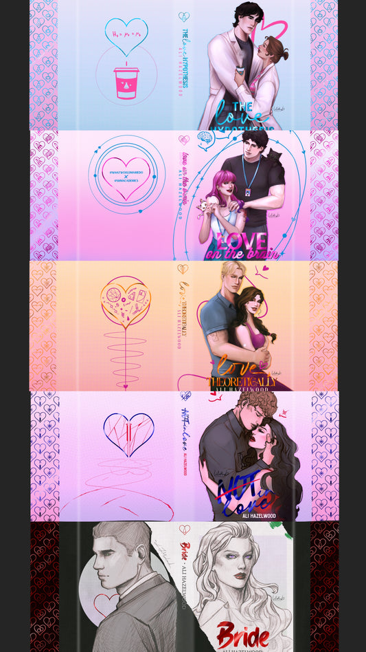 PREORDER Ali Hazelwood Paperback Dust Jackets