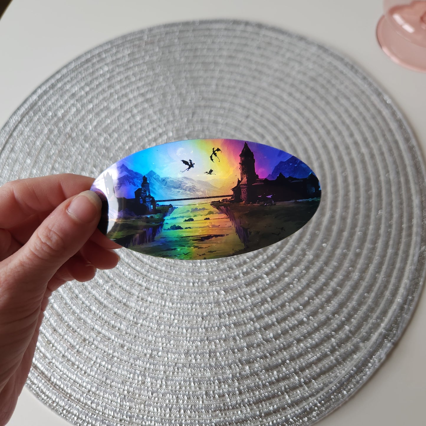 Holographic Landscape Stickers