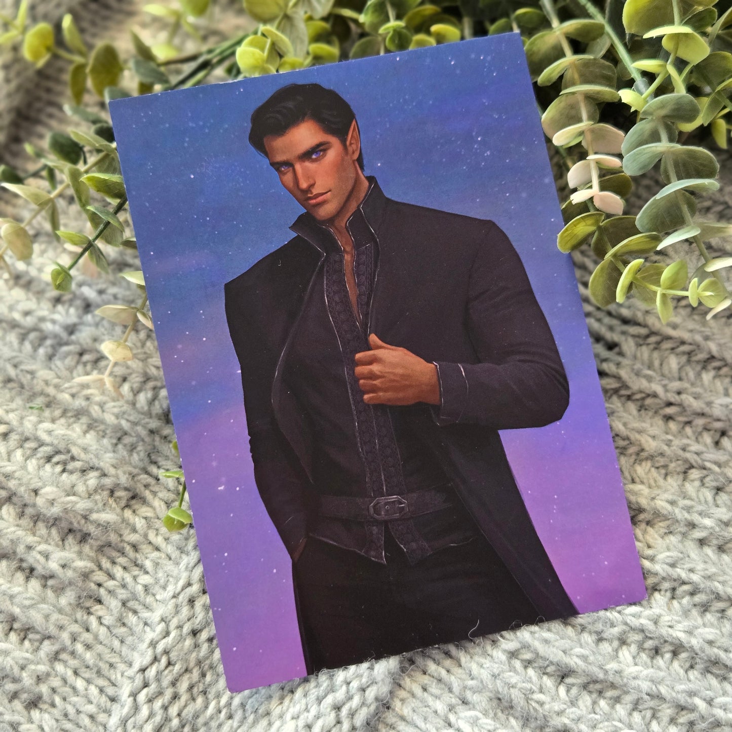 Rhysand Art Print: A Court of Thorns and Roses
