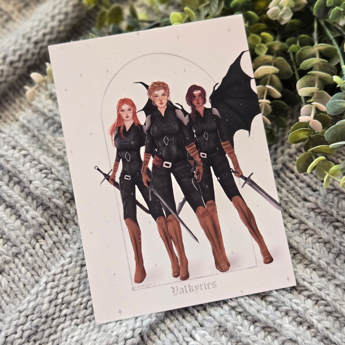 The Valkyries: A Court of Silver Flames Art Print