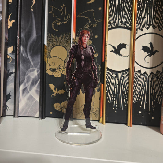 Fourth Wing Acrylic Standee: Violet
