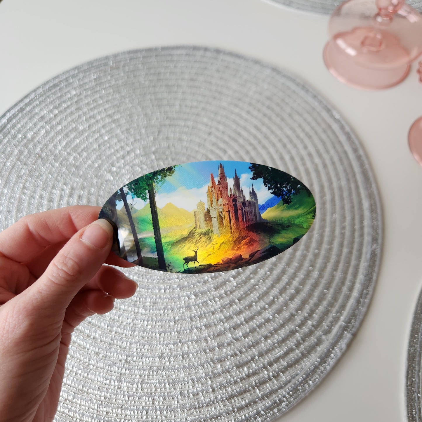 Holographic Landscape Stickers