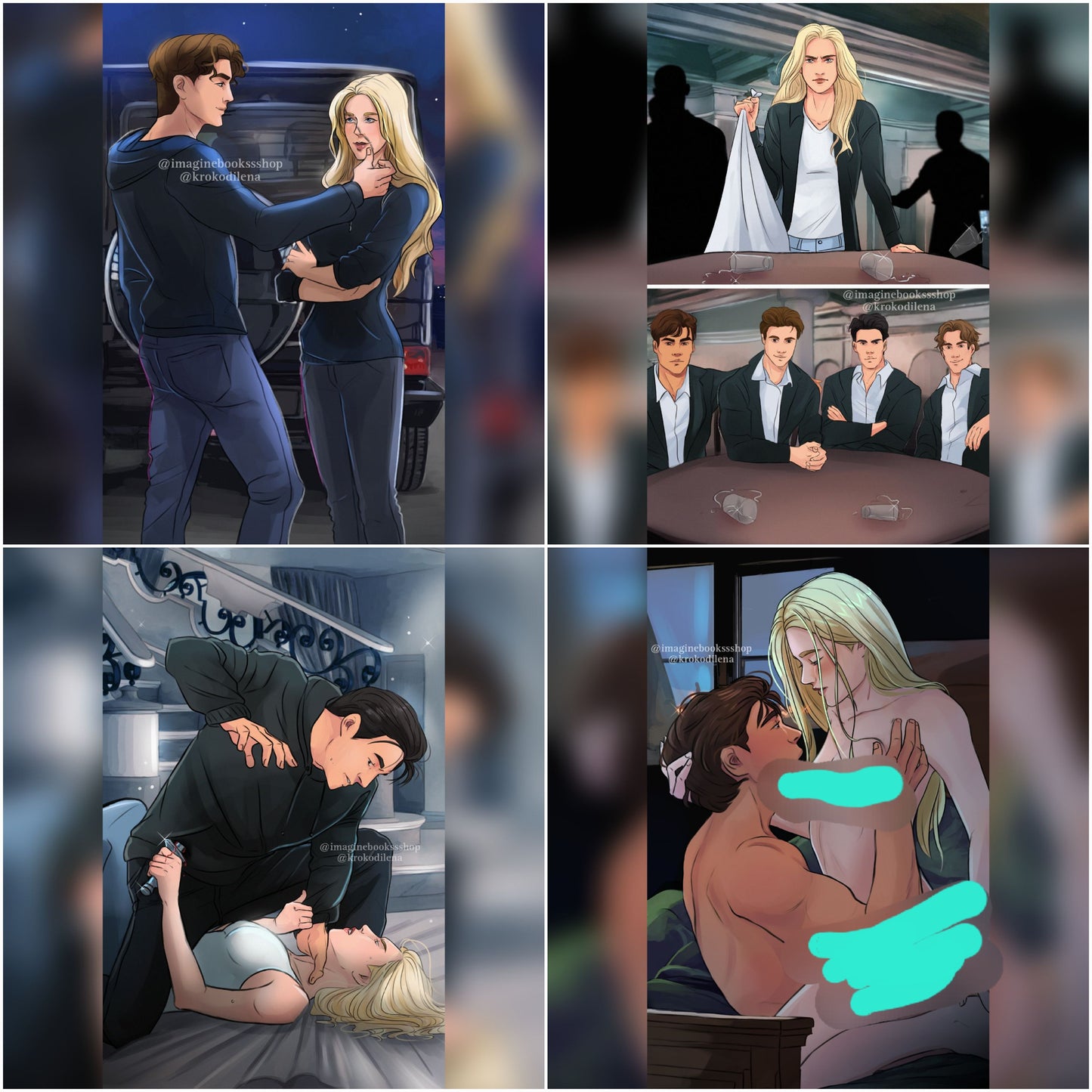 Corrupt Page Overlays: Devil's Night Series