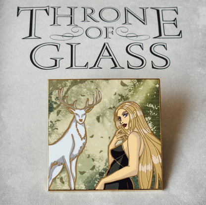Throne of Glass Aelin Enamel Pin