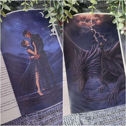Fourth Wing Page Overlays: Iron Flame Release Party
