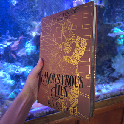 LEFTOVER RARE LONDON *UNSIGNED* Monstrous Lies