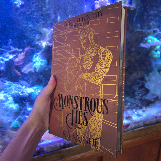 LEFTOVER RARE LONDON *UNSIGNED* Monstrous Lies