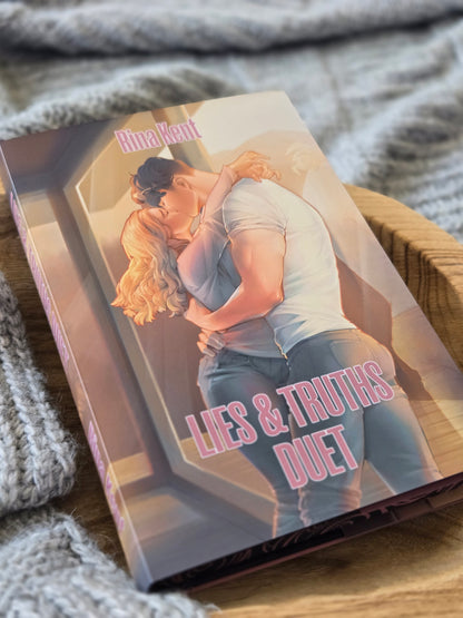 LEFTOVER Year of RINA KENT Author Spotlight Box - LIES & TRUTHS DUET