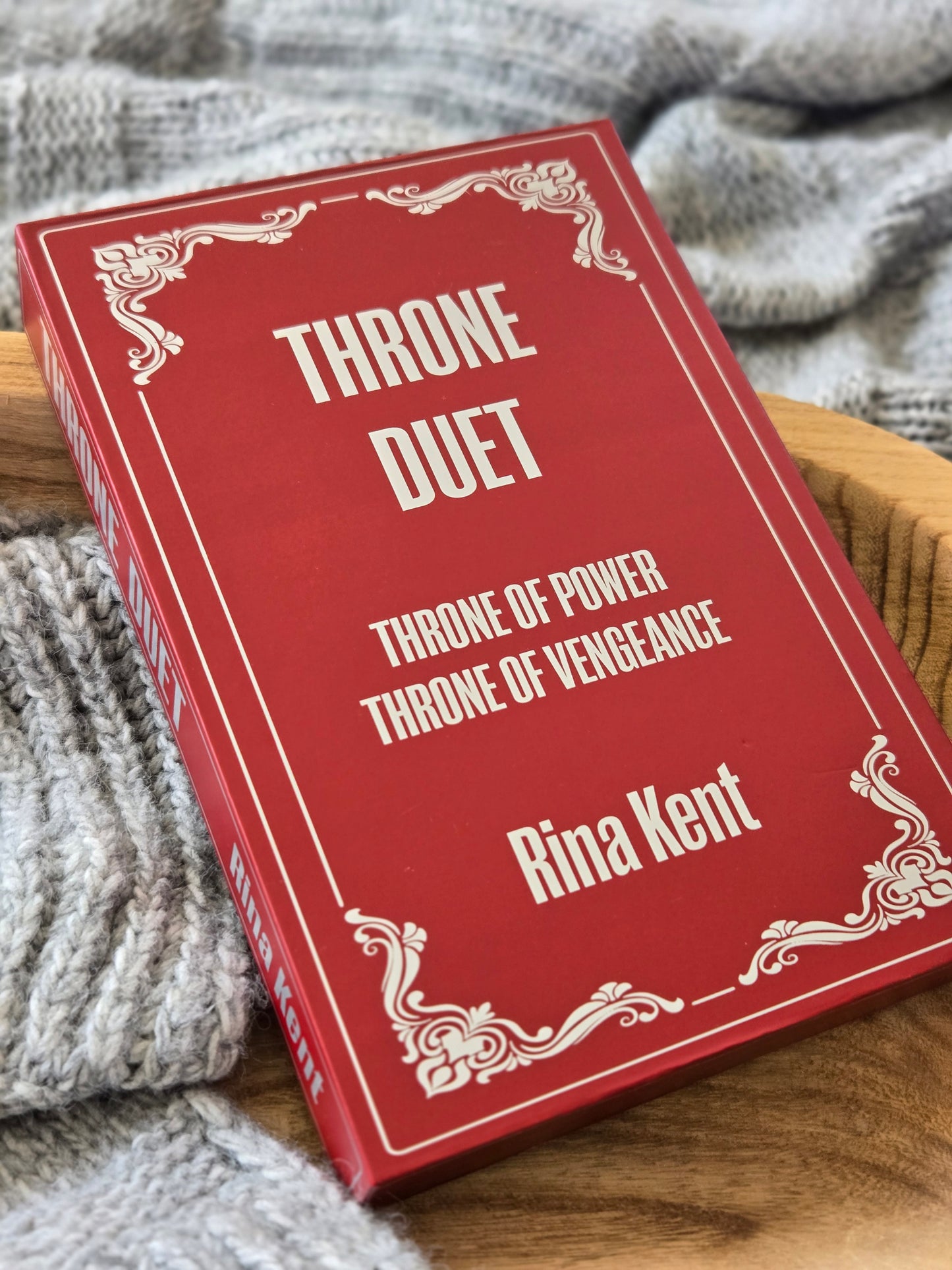 LEFTOVER Year of RINA KENT Author Spotlight Box - THRONE DUET