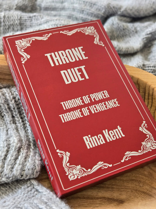 LEFTOVER Year of RINA KENT Author Spotlight Box - THRONE DUET
