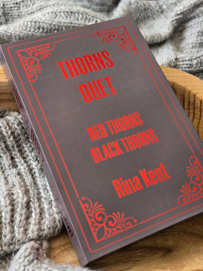 LEFTOVER Year of RINA KENT Author Spotlight Box - THORNS DUET