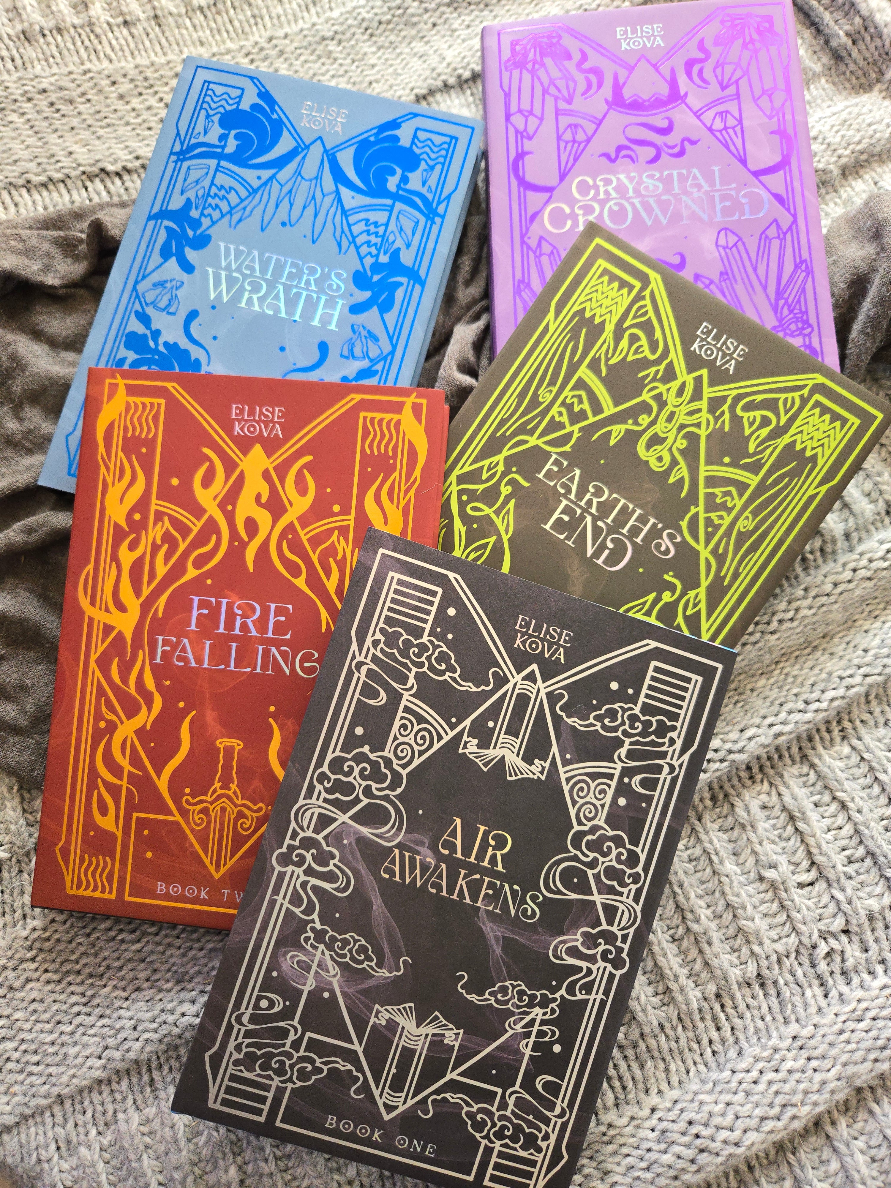 LEFTOVER Year of Elise Kova - Air Awakens – Books For Days Crate