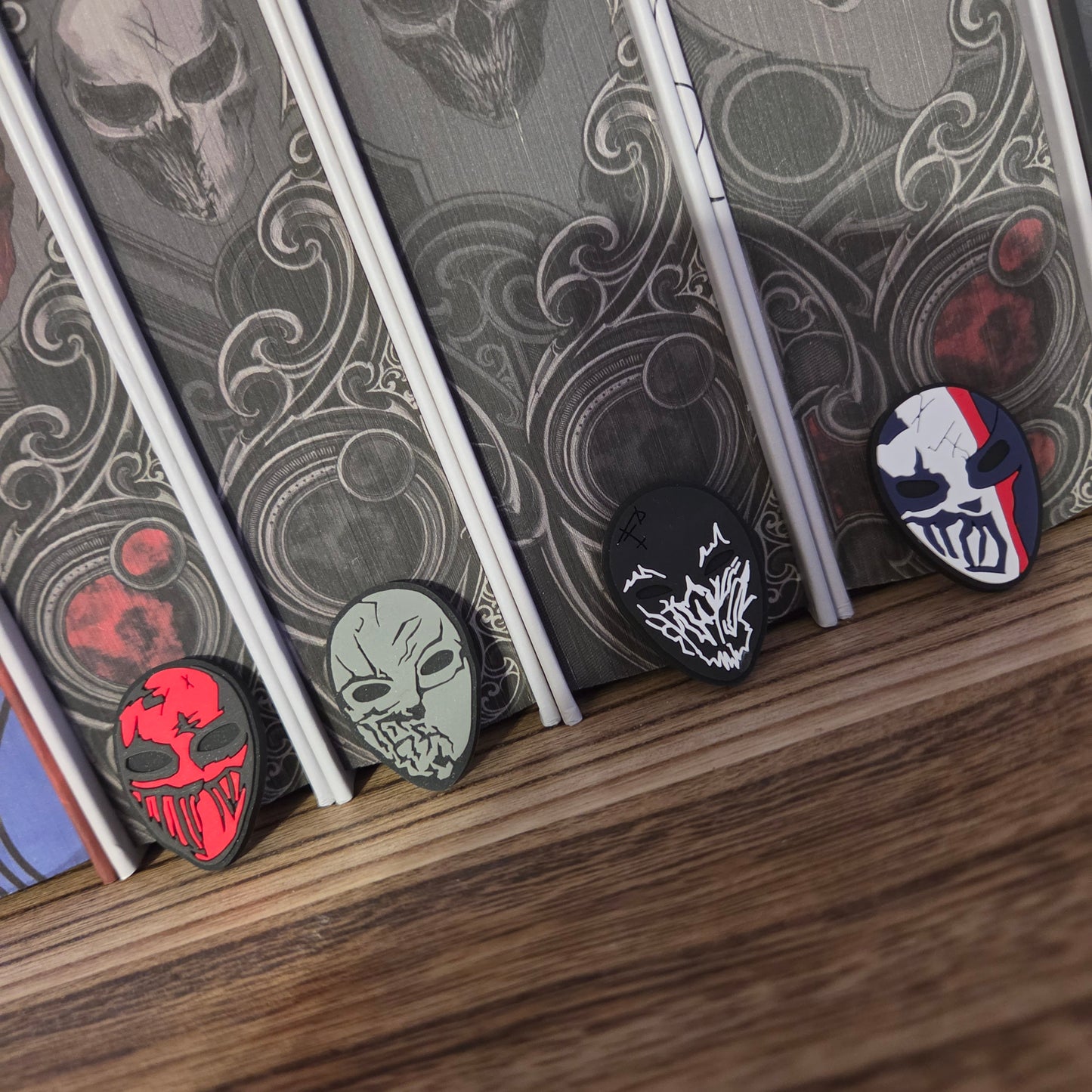 Devil's Night Masks Shoe Charms