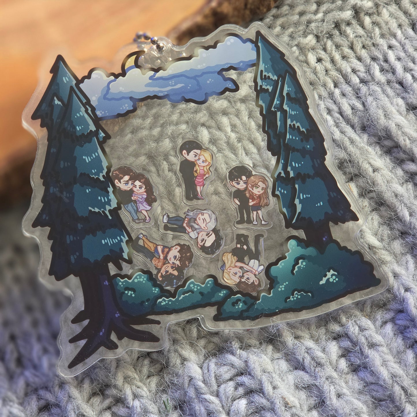 PREORDER Legacy of Gods Shaker Keychain