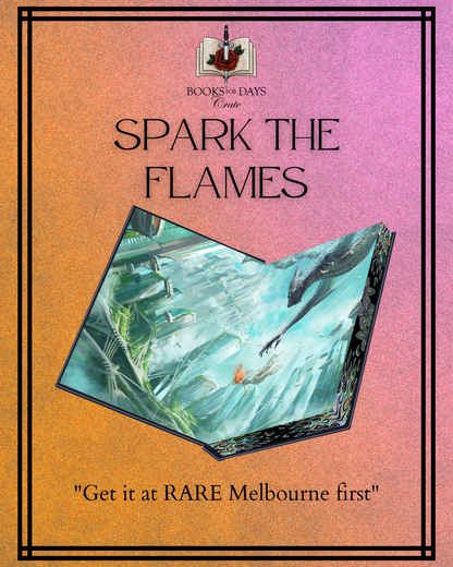 LEFTOVER RARE MELBOURNE *UNSIGNED* Spark the Flames