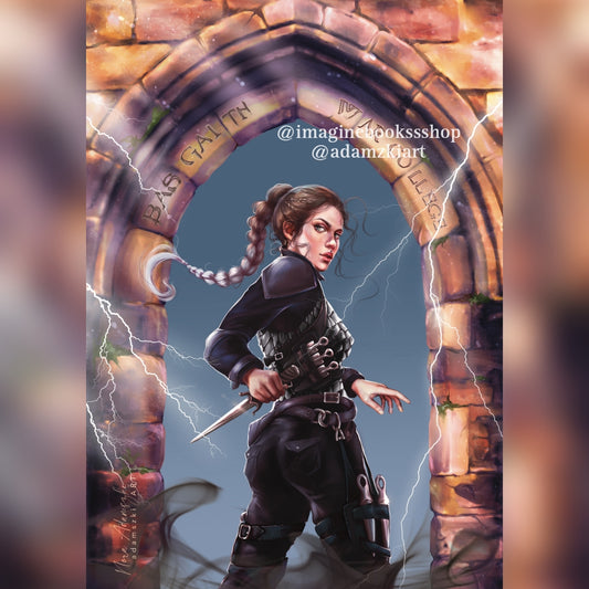 Violet Sorrengail: Art Print and Page Overlay