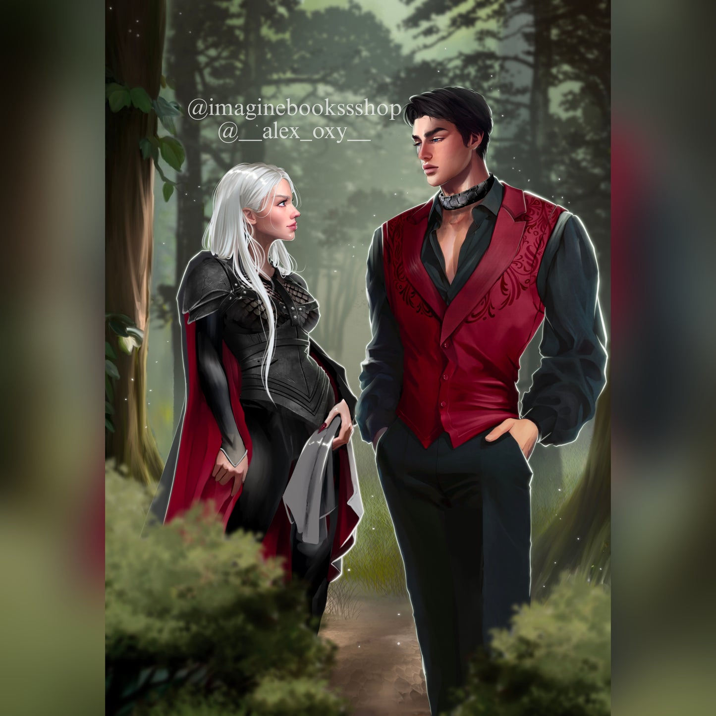 Queen of Shadows Page Overlays