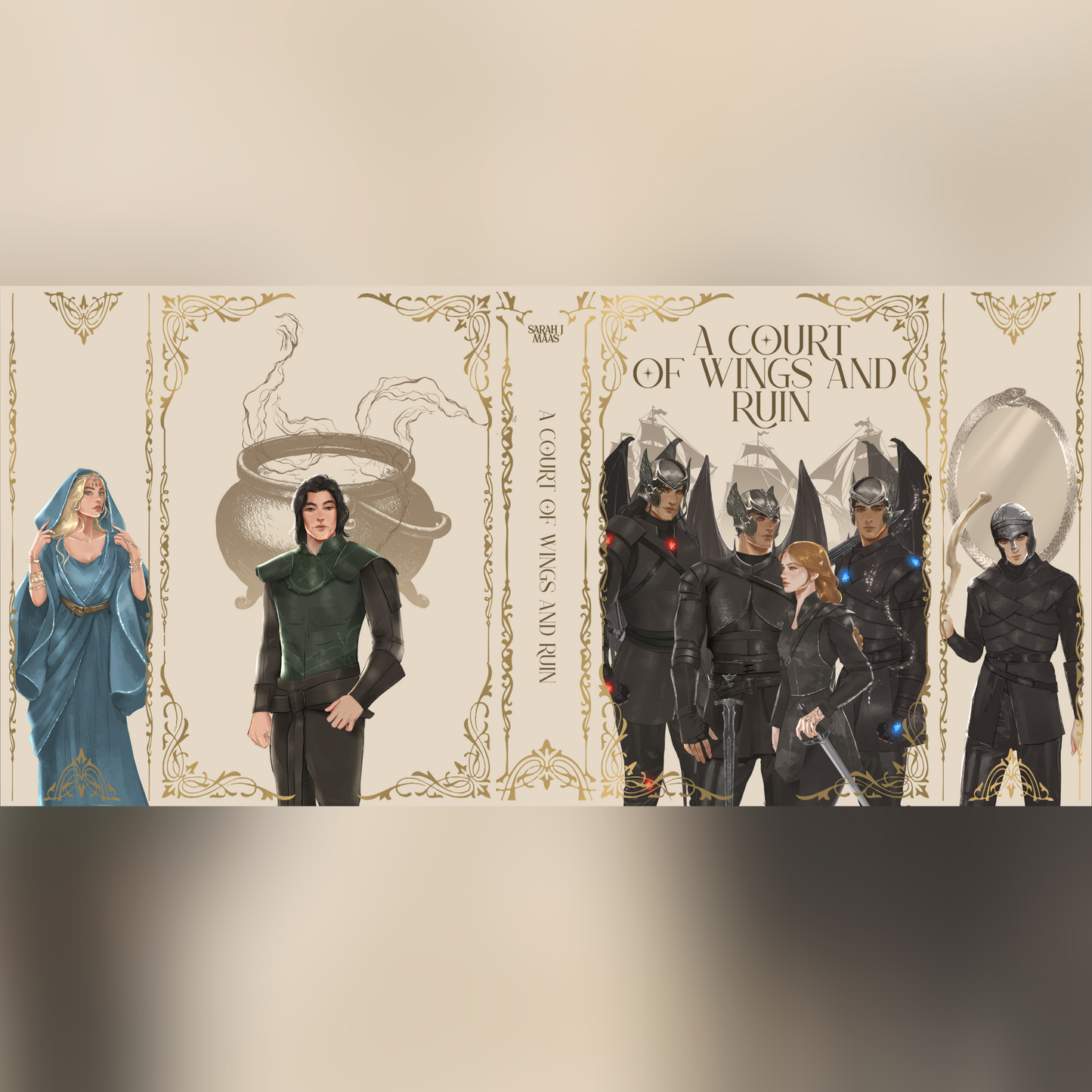 PREORDER A Court of Thorns and Roses Dust Jacket Set