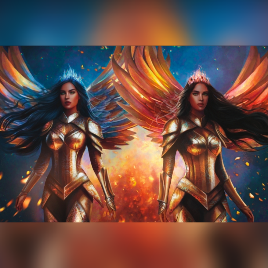 3D Acrylic Blocks: ZA Tory and Darcy