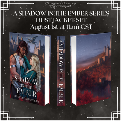 A Shadow In The Ember Hardcover Dust Jackets