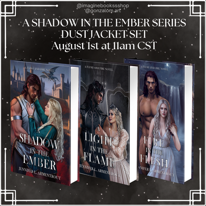 A Shadow In The Ember Hardcover Dust Jackets