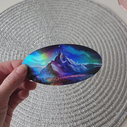 Holographic Landscape Stickers