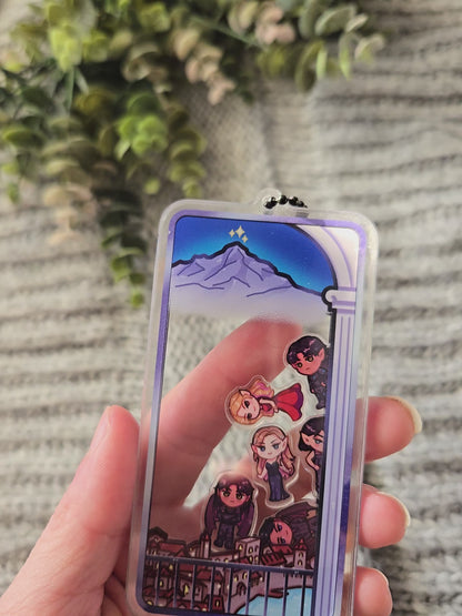 Inner Circle Shaker Keychain: A Court of Thorns and Roses