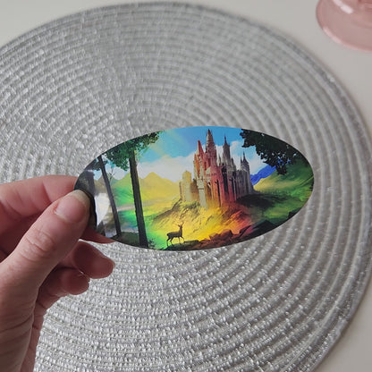 Holographic Landscape Stickers