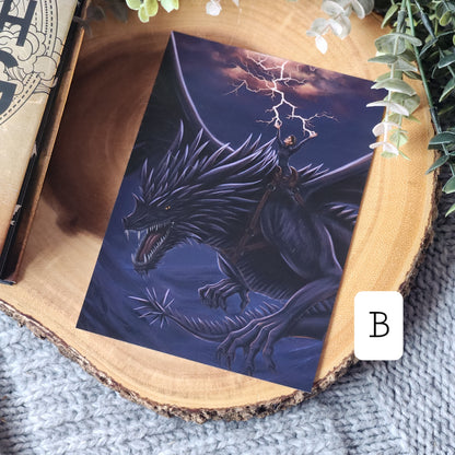 Fourth Wing Iron Flame Release Party Prints