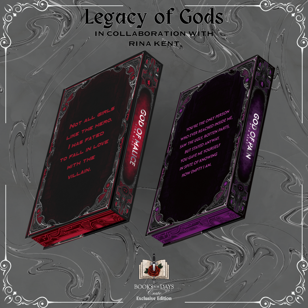 *SIGNED* Legacy of Gods PRE-ORDER: God of Malice & God of Pain