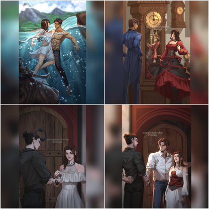 Caraval Page Overlays