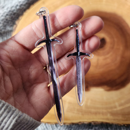 Truthteller Keychain Metal/Acrylic