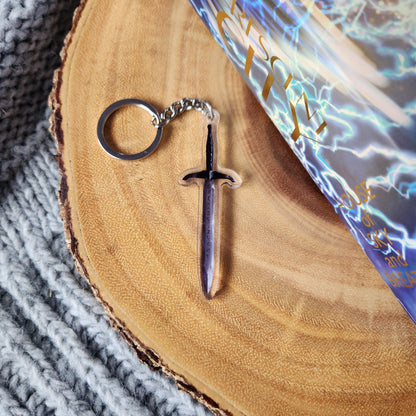 Truthteller Keychain Metal/Acrylic